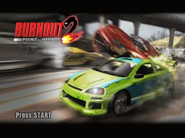 Burnout 2 - Point of Impact screen shot title